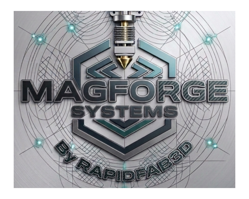 Magforge Master Rig – Industrial Magnetic Laptop & Diagnostic Tool Holder